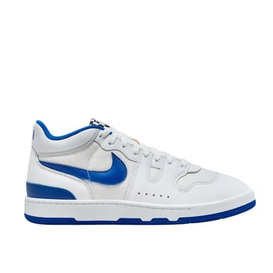 Zapatillas Nike Attack Con Detalles Azules Y Blancas