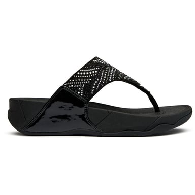 Sandalias Fitflop Lulu Cristal Pluma