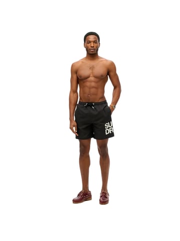 Traje de baño Superdry para hombre con logotipo de Sportswear 17