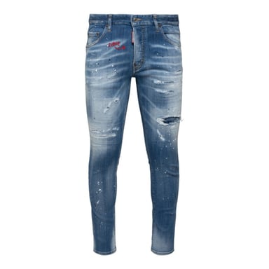 Vaqueros Skater Azul Oscuro De Dsquared2