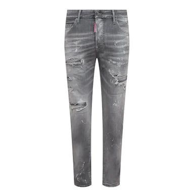Vaqueros Skater Gris Claro De Dsquared2