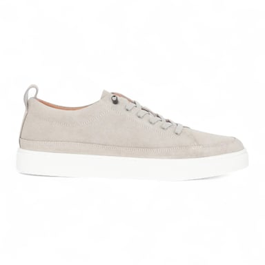 Justin Reess Zapatillas de deporte de cuero de ante gris para hombre - Josh