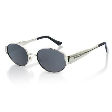 Gafas de sol ovaladas plateadas De-Gamme con protección UV y polarización - Mónaco
