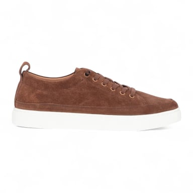 Justin Reess Zapatillas de deporte de cuero de ante marrón para hombre - Josh