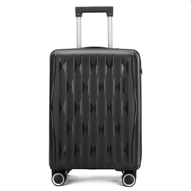 Maleta de cabina rígida y robusta de 37,5 x 20,5 x 55 cm. Equipaje TSA. Apta para Easyjet, Ryanair y Wizzair.