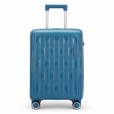 Maleta de cabina rígida y robusta de 37,5 x 20,5 x 55 cm. Equipaje TSA. Apta para Easyjet, Ryanair y Wizzair.