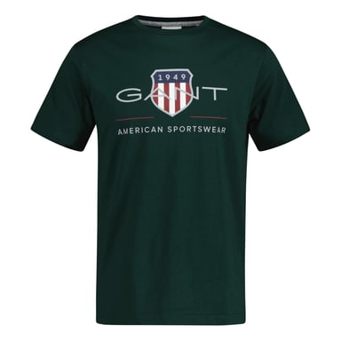 GANT Mens Regular Fit Short Sleeve Archive Shield T-Shirt