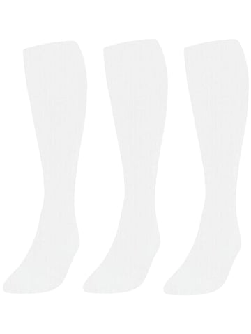 3 Pack Calcetines Fútbol Blanco Niños