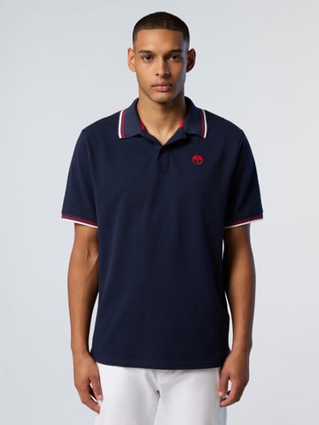 North Sails Polo shirt With striped trims