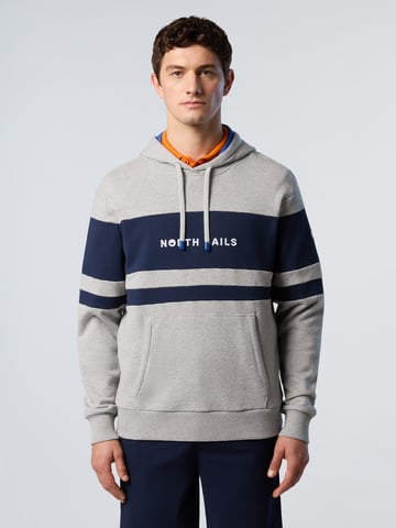 North Sails Hoodie Front stripes