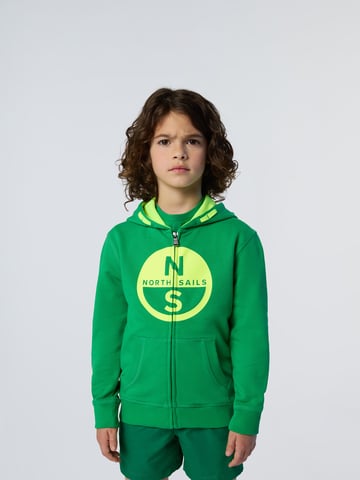 North Sails Hoodie Zipper with maxi logo