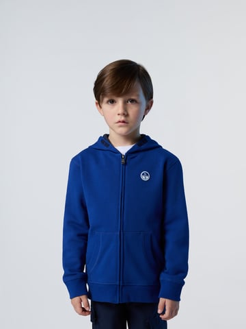 North Sails Hoodie Zipper with logo patch