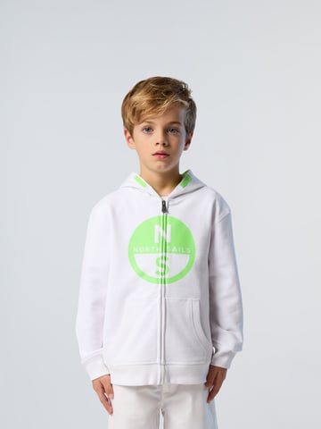 North Sails Hoodie Zipper with maxi logo