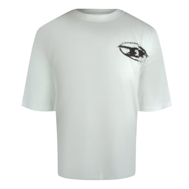 Camiseta Blanca Diesel Box Fit