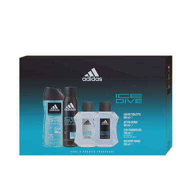 Adidas Ice Dive Estuche 4 pz