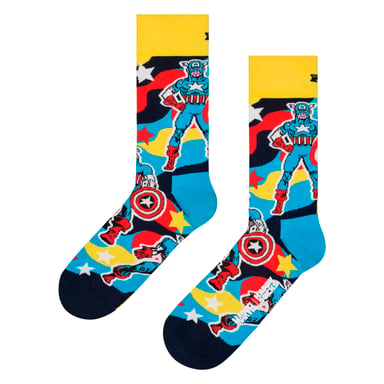 Calcetines de Novela de Capitán América para Hombres | Idea de Regalo
