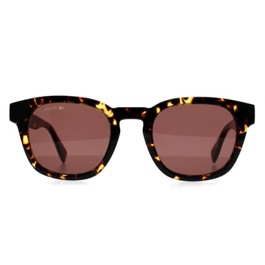Lacoste Oval Womens Marrón habana oscuro L6015S