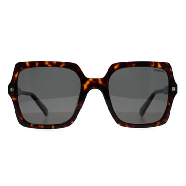 Polaroid Square Womens Habana Gris Polarizada PLD 4165/S/X