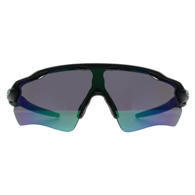 Oakley Wrap Mens Matte Black Prizm Jade Polarized Radar EV Path