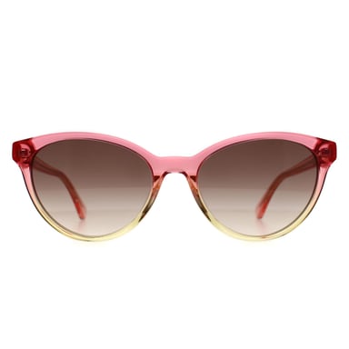 Kate Spade Oval Womens Pink Shaded Yellow Brown Gradient Adeline/G/S