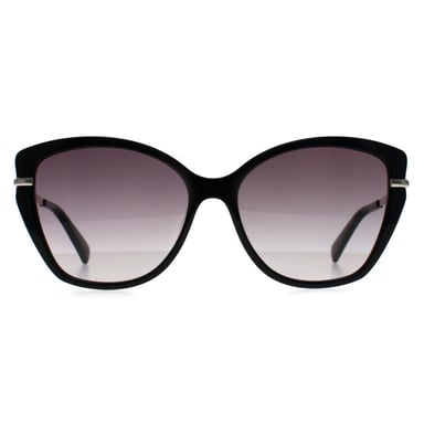 Longchamp Cat Eye Mujer Negro Gris Degradado LO627S