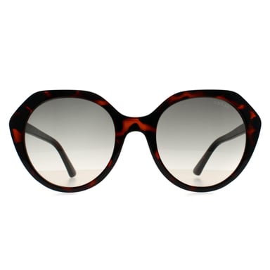 Guess Oval Womens Dark Havana Grey Gradient GF6201