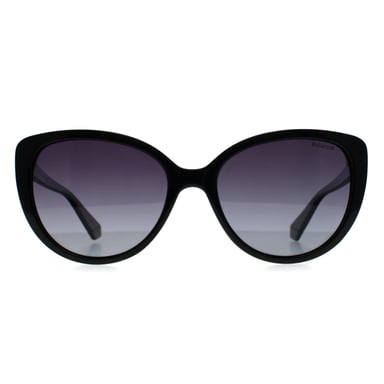 Polaroid Cat Eye Womens Negro Gris Gradiente Polarizado PLD 4176/S/X