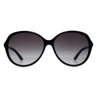Seksy Oval Womens Negro Pulido Humo Gradiente N2809