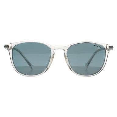 Polaroid Round Mens Crystal Grey Polarized PLD 4187/G/S/X