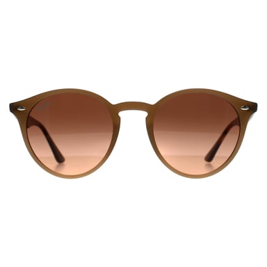 Ray-Ban Redondas Unisex Pulidas Tórtola Rosa Gradiente Gris 2180