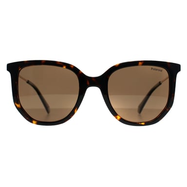 Polaroid Cat Eye Womens Havana Bronze Polarized PLD 4185/S/X