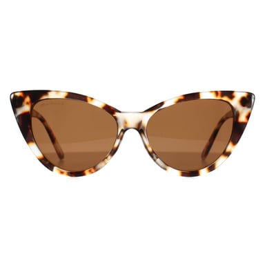 Montana Cat Eye Womens Mate Claro Demi Marrón Polarizado MP71