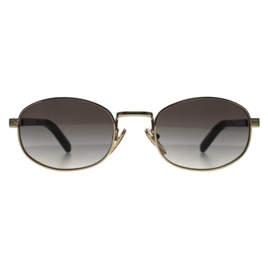 Prada Oval Womens Pale Gold Grey Gradient PRB53S