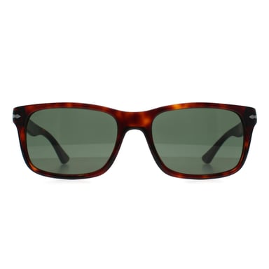Persol Rectangle Mens Havana Green PO3048S