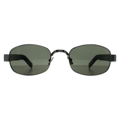 Saint Laurent Ovalado Unisex Plata Habana Gris SL 706