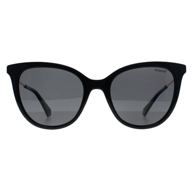 Polaroid Cat Eye Womens Negro Gris Polarizado PLD 4184/S/X