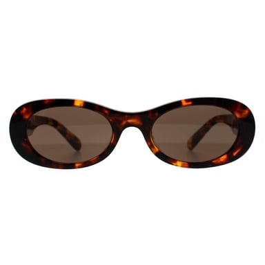 Miu Miu Oval Womens Havana Marrón Oscuro MU06ZS