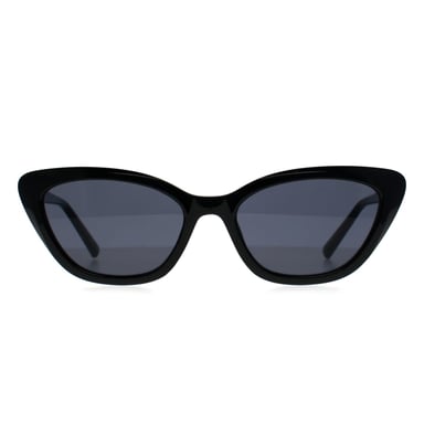 Guess Cat Eye Womens Negro Brillante Gris GF6197
