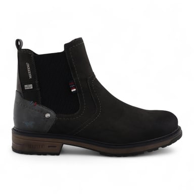 Botines Chelsea impermeables Mustang para hombre, color gris oscuro