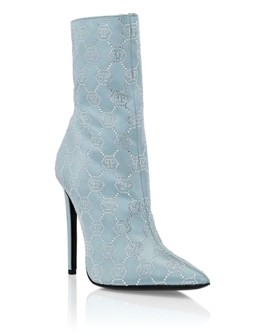 Botas Tacón Medio Monogram