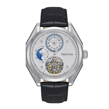 Reloj Heritor Automático Antoni con Correa de Cuero
