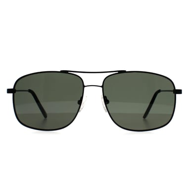 Kenneth Cole Reaction Rectángulo Unisex Negro Mate Verde KC2969