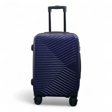 Maleta de cabina rígida Naby Blue de 48 x 37 x 20 cm, segura, apta para Easyjet y Ryanair.