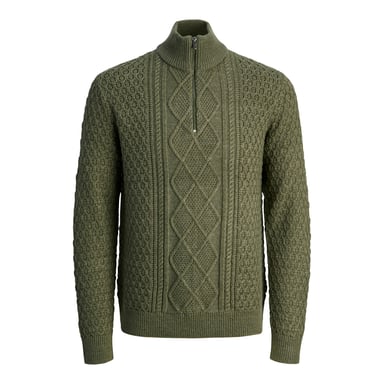 Jack & Jones North Knit High Neck Verde