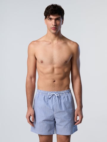 North Sails Swim shorts Striped seersucker