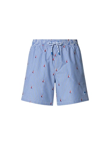 North Sails Swim shorts Striped seersucker