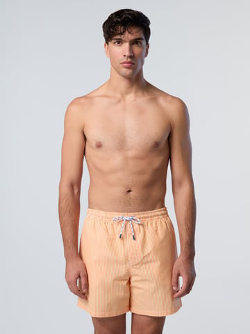 North Sails Swim shorts Striped seersucker
