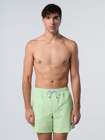 North Sails Swim shorts Striped seersucker