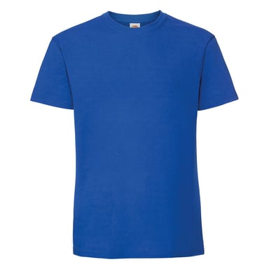 Fruit Of The Loom Mens Ringspun Premium T-Shirt (Royal)