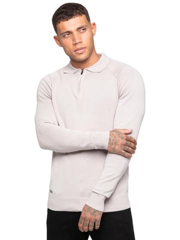 Enzo Milano | Jersey Polo con Cremallera a Mitad para Hombre